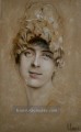 Porträt einer jungen Frau Franz von Lenbach